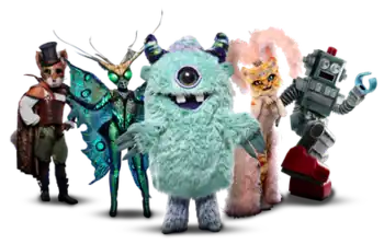 Five costumes featured on the series