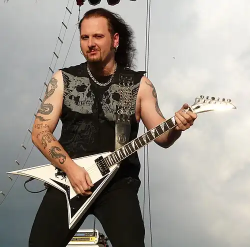 Chlasciak live with Sebastian Bach in 2008 at the Moondance Jam