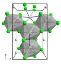 Molybdenum(III) chloride beta polymorph