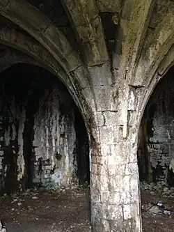 Morlais Castle Internal Room