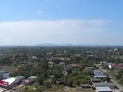 View from Ho Kaew Mukdahan Observation Deck
