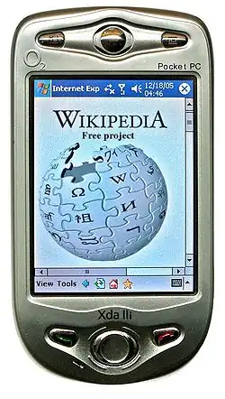 Pocket Internet Explorer on Windows Mobile 2003 SE