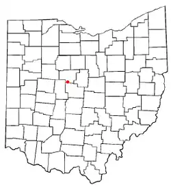Location of Prospect, Ohio