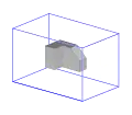 An image of an object in a box