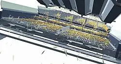 An illustration to show how the Opti-Fan system works.