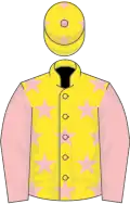 Yellow, pink stars and sleeves