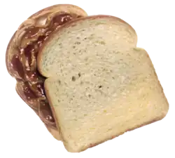 Peanut butter and jelly sandwich