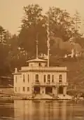 Philadelphia Girls' Rowing Club, #14 Boathouse Row in 1870.