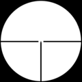 The PU 'German style' reticle
