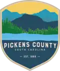 Official logo of Pickens County