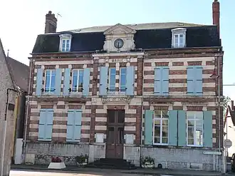 The town hall in Pierrefitte