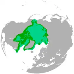 Map of range