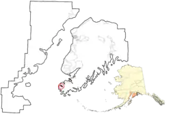 Location in Kenai Peninsula Borough, Alaska