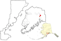 Location in Kenai Peninsula Borough, Alaska