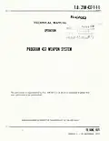 Program 437 Technical Order ("Dash-1") cover