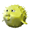3D-rendered, animated OpenBSD mascot Puffy