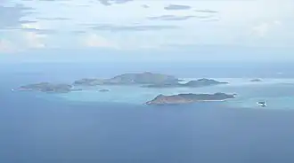 Quiniluban group, northern part of the Cuyo archipelago.