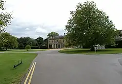 View from the front drive