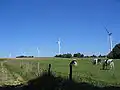 Wind turbines of Repaix