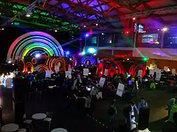 SAPO Codebits 2014 hackathon hall