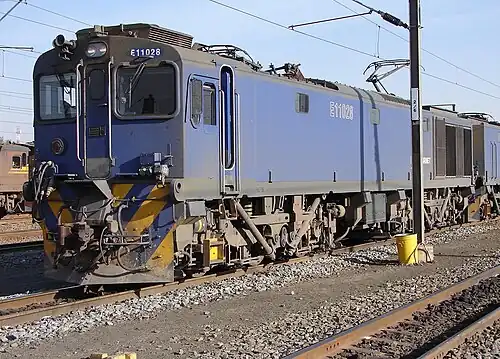 Front and left side view of no. 11-028, Vryheid, 16 August 2007