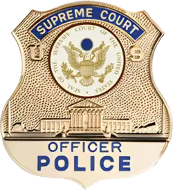 "Standard" badge of the SCUSPD