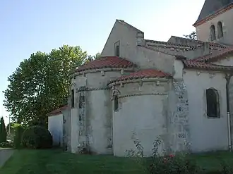 The church in Saint-Pont