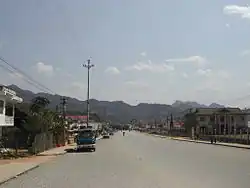 Sam Neua's main street