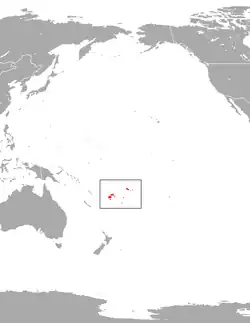 Map of range
