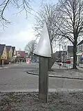 Sailing boat statue