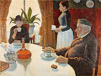 Paul Signac, Breakfast, 1886–87