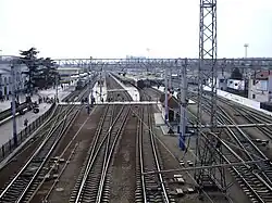 Platforms of the station.