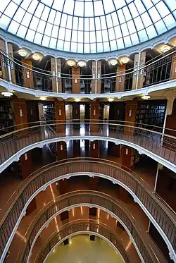 Gustaf Nyström, Rotonda, Helsinki University Library (1906).