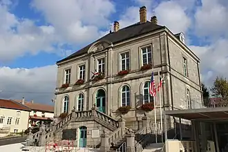 The town hall in Souilly