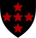 Southern Command Army Physical Training Corps (Black with red stars)