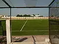 View out of the player tunnel in 2009 after modernization.