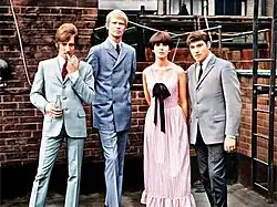 Steampacket members: Rod Stewart, Long John Baldry, Julie Driscoll and Brian Auger