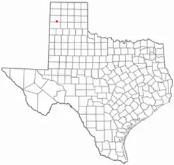 Location of Vega, Texas