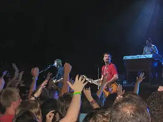Third Day performing live at Hillsong Church, Sydney