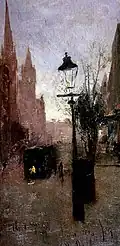 First Tram, 1889, private collection