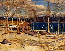 Spring Ice, Spring 1915. Private collection