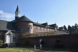 The main building