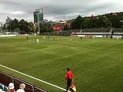 Footballmatch at Valhalla IP.