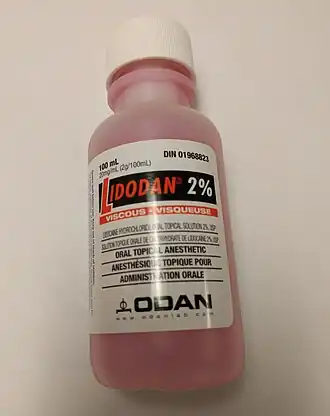 2% viscous lidocaine
