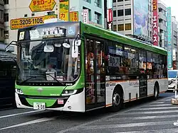 Toei Bus Scania N280UB with Volgren Optimus bodywork