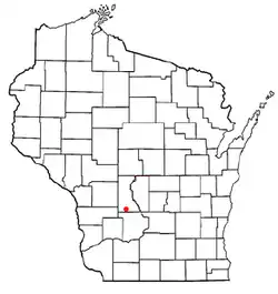 Location of Summit, Wisconsin