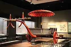 Model of a chariot, Warring States period
