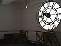 Inside the clock tower