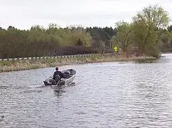 Boating on the Wisconsin River