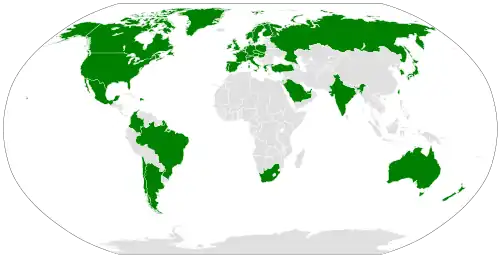 Worldwide Xbox network/Games for Windows availability map